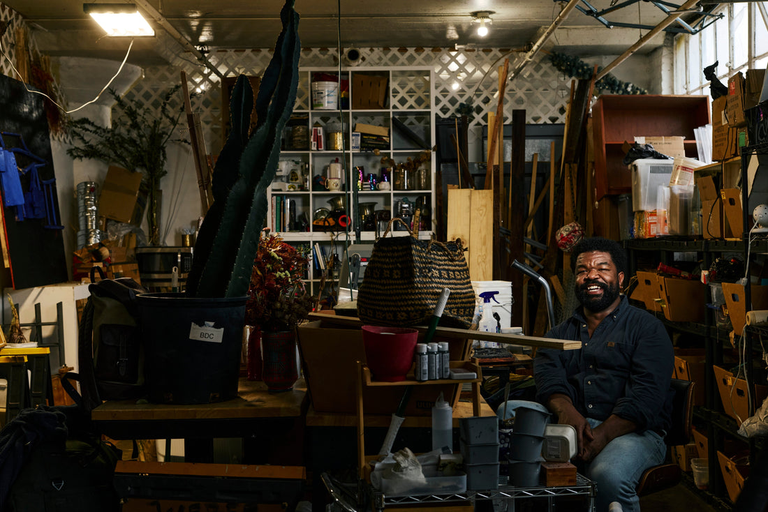 How Artist John Pendleton Turns Grief, Florals, and Found Wood into Belonging - Rhythm & Hues
